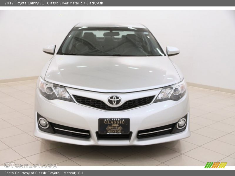 Classic Silver Metallic / Black/Ash 2012 Toyota Camry SE