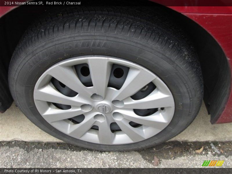 Red Brick / Charcoal 2014 Nissan Sentra SR