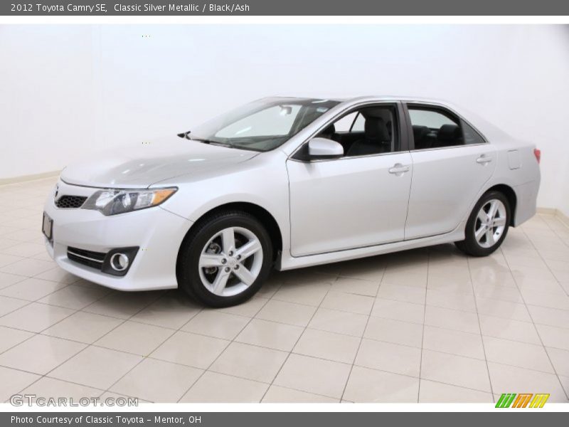 Classic Silver Metallic / Black/Ash 2012 Toyota Camry SE