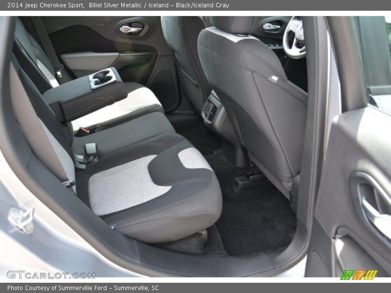 Billet Silver Metallic / Iceland - Black/Iceland Gray 2014 Jeep Cherokee Sport