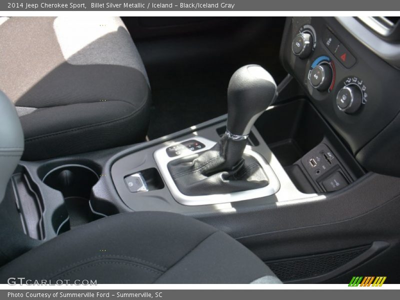 Billet Silver Metallic / Iceland - Black/Iceland Gray 2014 Jeep Cherokee Sport