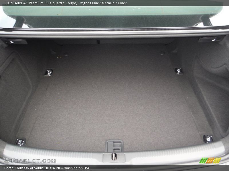 Mythos Black Metallic / Black 2015 Audi A5 Premium Plus quattro Coupe