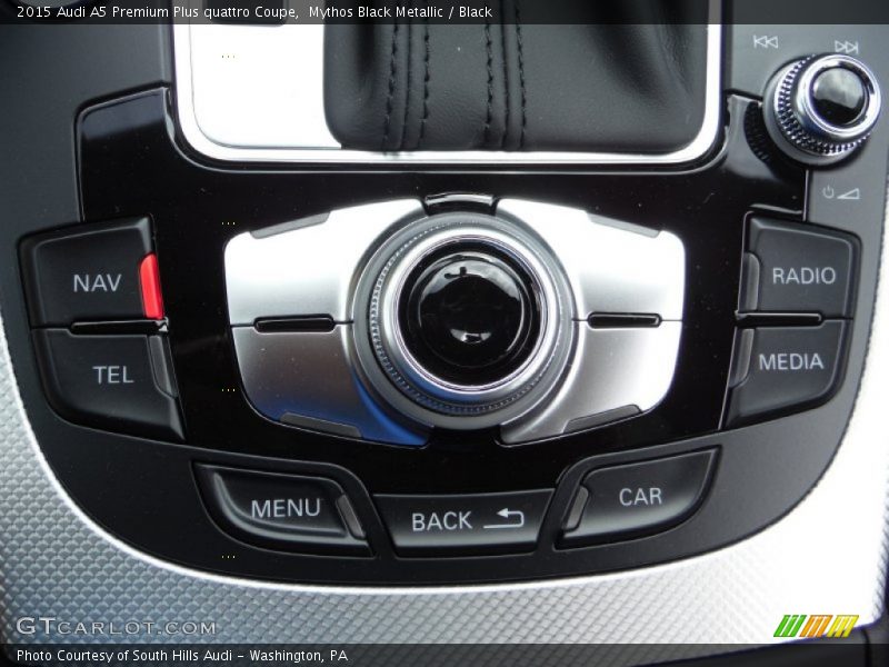 Mythos Black Metallic / Black 2015 Audi A5 Premium Plus quattro Coupe