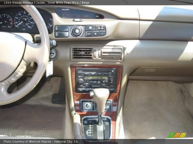 Snow White Pearl Mica / Beige 1999 Mazda Millenia S Sedan