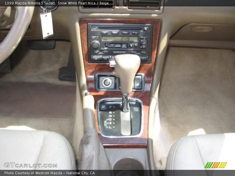 Snow White Pearl Mica / Beige 1999 Mazda Millenia S Sedan