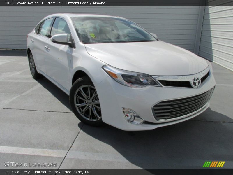 Blizzard Pearl / Almond 2015 Toyota Avalon XLE Premium
