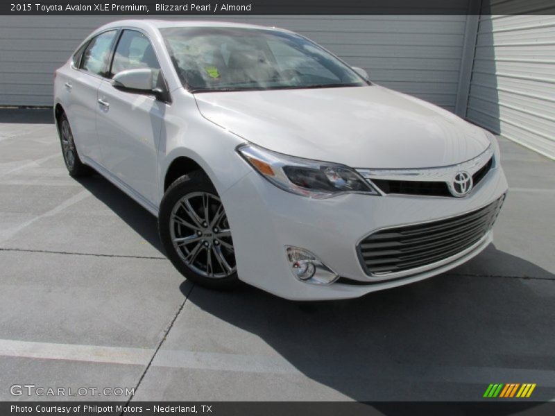 Blizzard Pearl / Almond 2015 Toyota Avalon XLE Premium