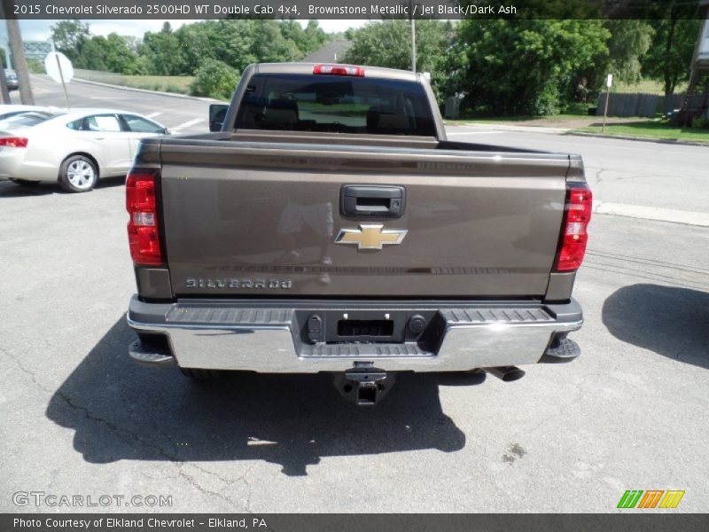 Brownstone Metallic / Jet Black/Dark Ash 2015 Chevrolet Silverado 2500HD WT Double Cab 4x4