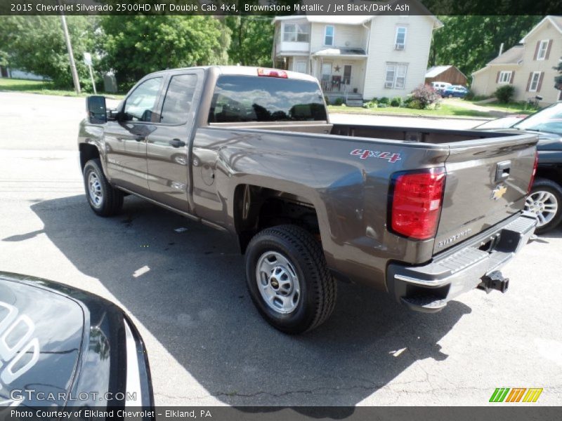 Brownstone Metallic / Jet Black/Dark Ash 2015 Chevrolet Silverado 2500HD WT Double Cab 4x4