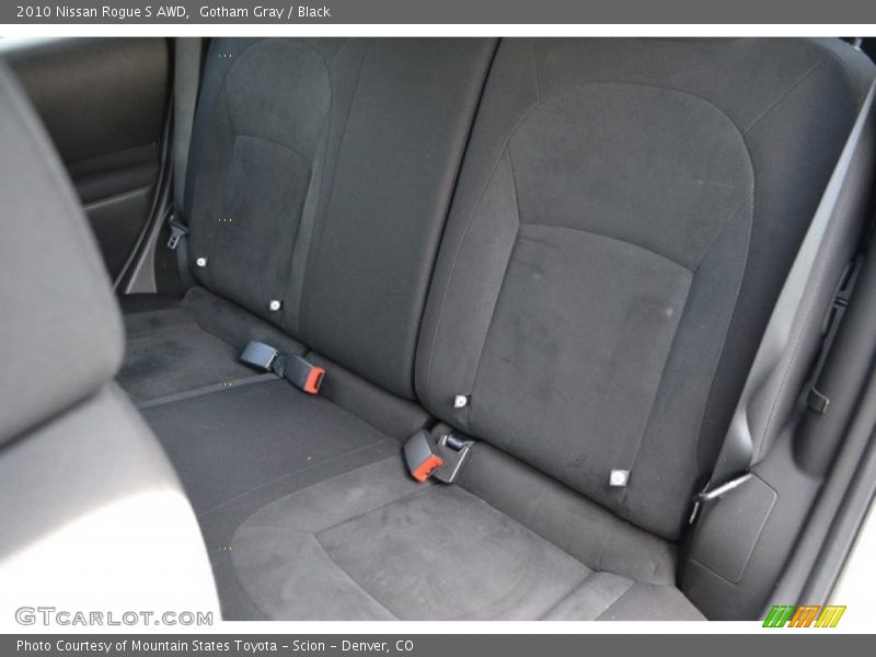 Gotham Gray / Black 2010 Nissan Rogue S AWD