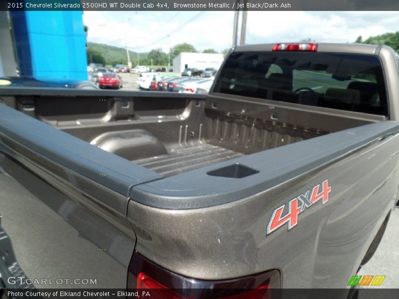 Brownstone Metallic / Jet Black/Dark Ash 2015 Chevrolet Silverado 2500HD WT Double Cab 4x4