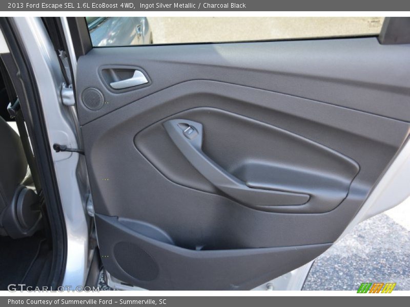 Ingot Silver Metallic / Charcoal Black 2013 Ford Escape SEL 1.6L EcoBoost 4WD