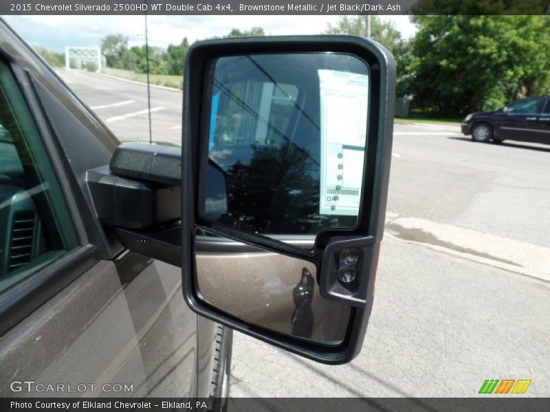 Brownstone Metallic / Jet Black/Dark Ash 2015 Chevrolet Silverado 2500HD WT Double Cab 4x4