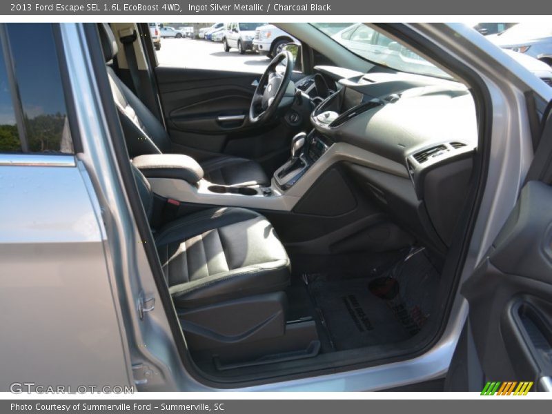 Ingot Silver Metallic / Charcoal Black 2013 Ford Escape SEL 1.6L EcoBoost 4WD