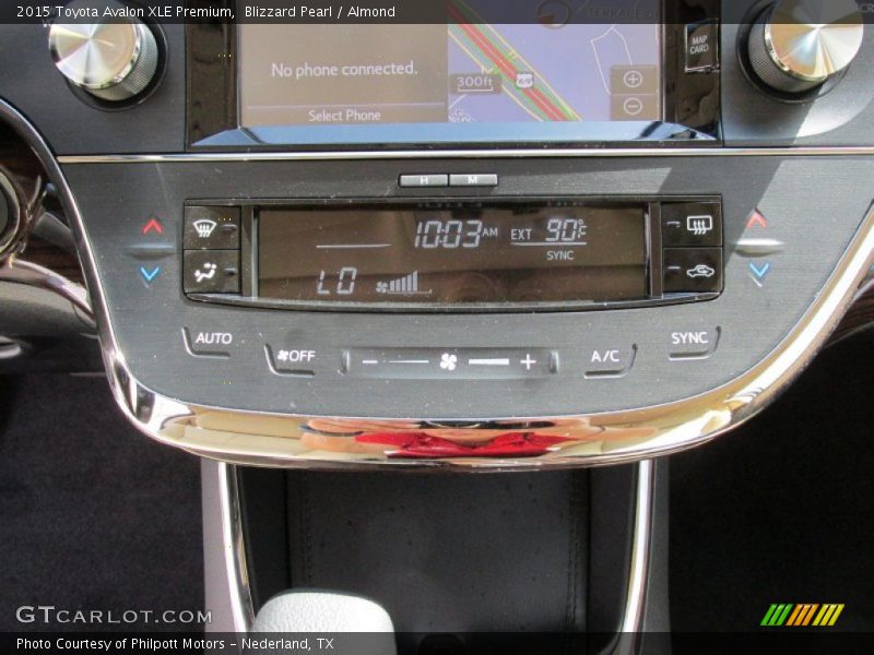 Blizzard Pearl / Almond 2015 Toyota Avalon XLE Premium