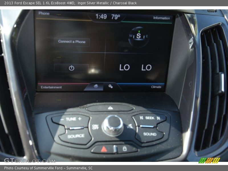 Ingot Silver Metallic / Charcoal Black 2013 Ford Escape SEL 1.6L EcoBoost 4WD