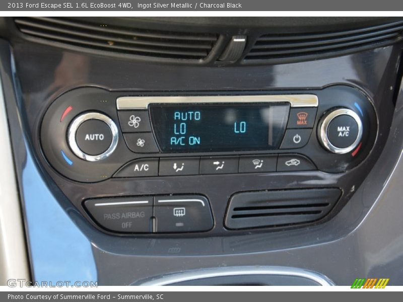 Ingot Silver Metallic / Charcoal Black 2013 Ford Escape SEL 1.6L EcoBoost 4WD