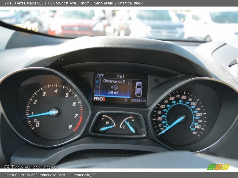 Ingot Silver Metallic / Charcoal Black 2013 Ford Escape SEL 1.6L EcoBoost 4WD
