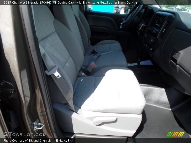 Brownstone Metallic / Jet Black/Dark Ash 2015 Chevrolet Silverado 2500HD WT Double Cab 4x4