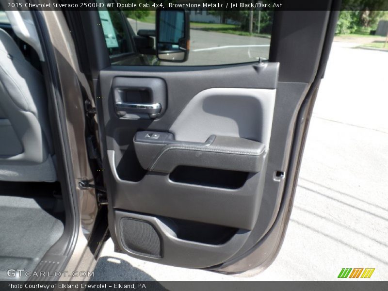 Brownstone Metallic / Jet Black/Dark Ash 2015 Chevrolet Silverado 2500HD WT Double Cab 4x4