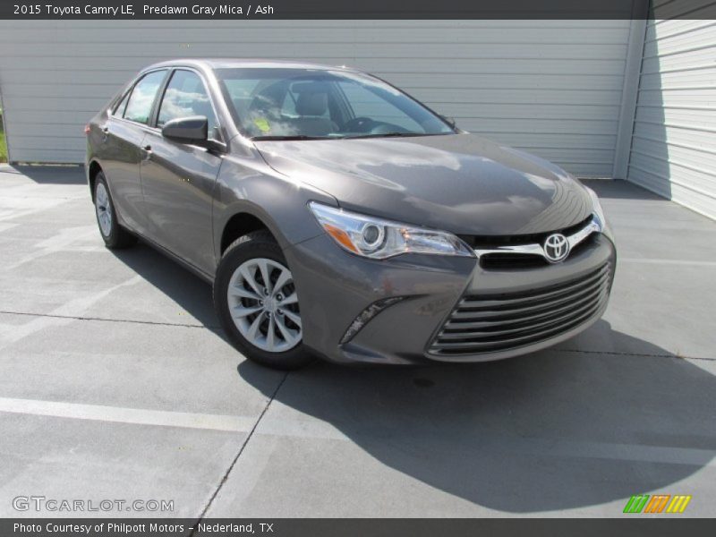 Predawn Gray Mica / Ash 2015 Toyota Camry LE