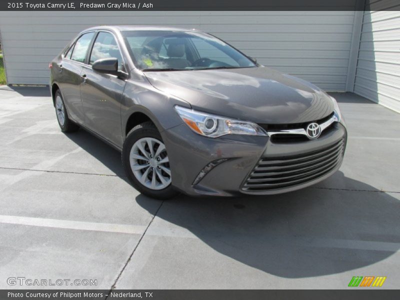 Predawn Gray Mica / Ash 2015 Toyota Camry LE