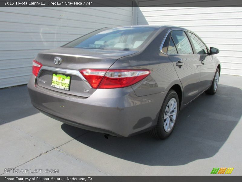 Predawn Gray Mica / Ash 2015 Toyota Camry LE