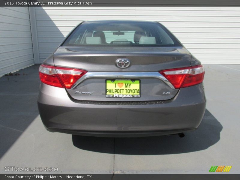 Predawn Gray Mica / Ash 2015 Toyota Camry LE
