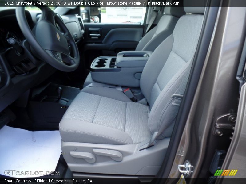Brownstone Metallic / Jet Black/Dark Ash 2015 Chevrolet Silverado 2500HD WT Double Cab 4x4