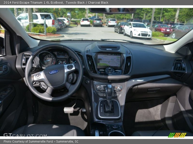 Tuxedo Black / Charcoal Black 2014 Ford Escape Titanium 1.6L EcoBoost