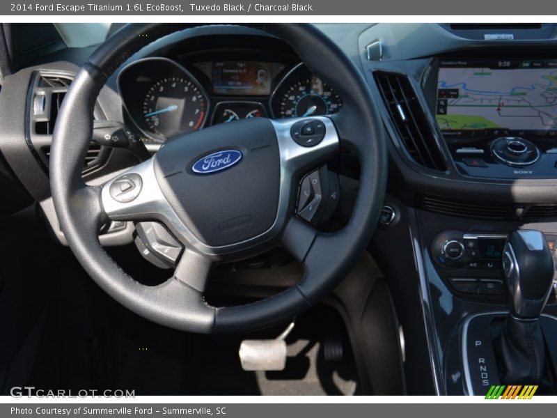 Tuxedo Black / Charcoal Black 2014 Ford Escape Titanium 1.6L EcoBoost