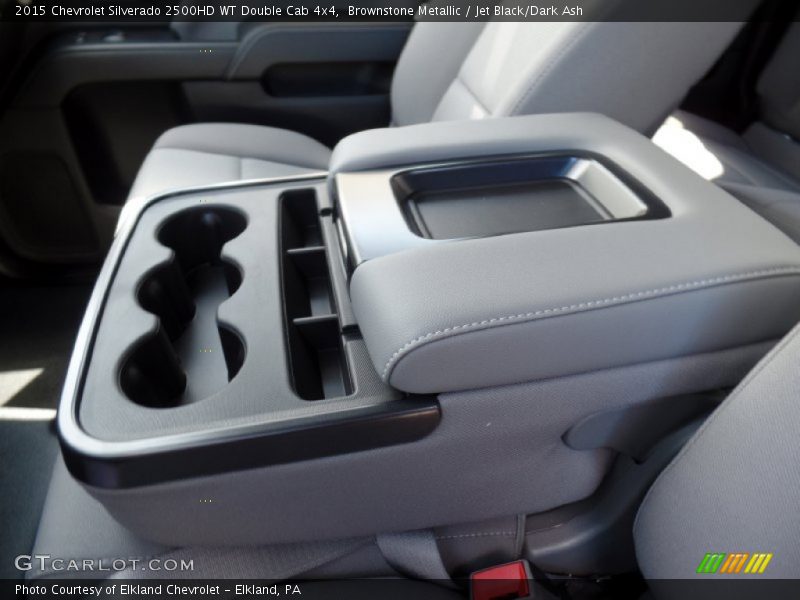 Brownstone Metallic / Jet Black/Dark Ash 2015 Chevrolet Silverado 2500HD WT Double Cab 4x4
