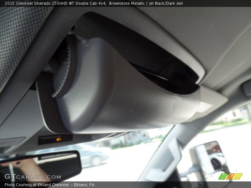 Brownstone Metallic / Jet Black/Dark Ash 2015 Chevrolet Silverado 2500HD WT Double Cab 4x4