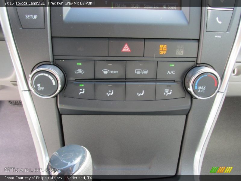 Predawn Gray Mica / Ash 2015 Toyota Camry LE
