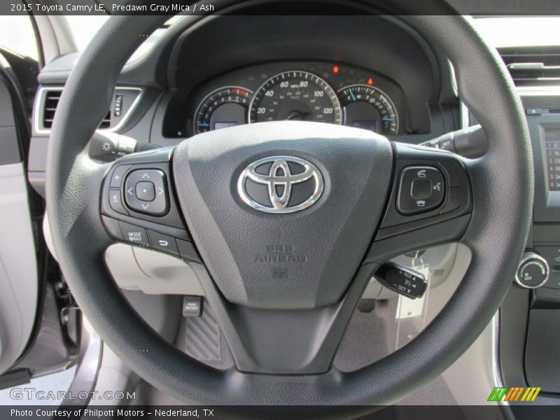 Predawn Gray Mica / Ash 2015 Toyota Camry LE