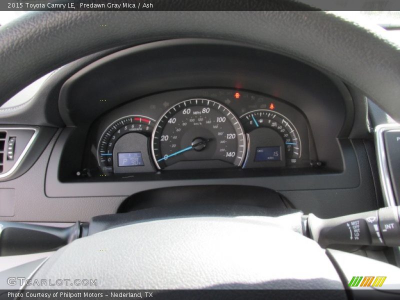 Predawn Gray Mica / Ash 2015 Toyota Camry LE