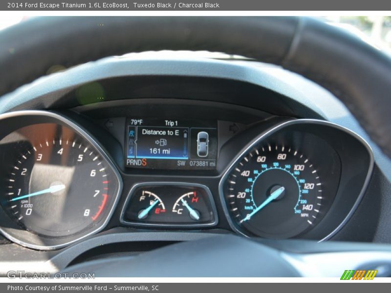 Tuxedo Black / Charcoal Black 2014 Ford Escape Titanium 1.6L EcoBoost