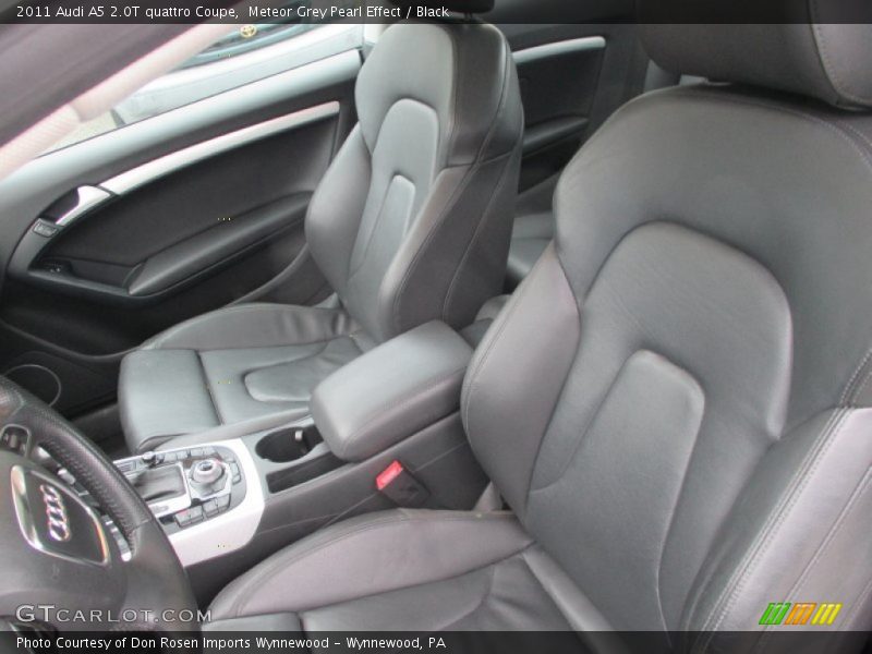 Meteor Grey Pearl Effect / Black 2011 Audi A5 2.0T quattro Coupe