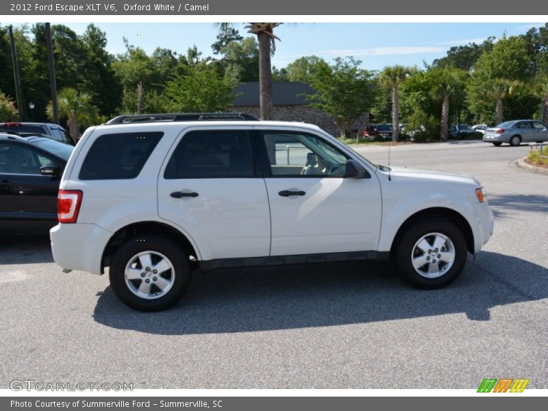 Oxford White / Camel 2012 Ford Escape XLT V6