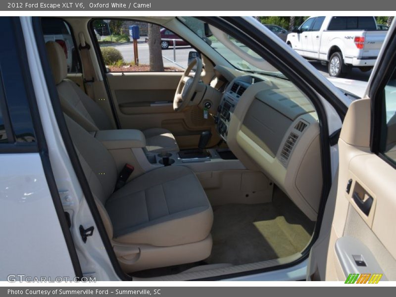Oxford White / Camel 2012 Ford Escape XLT V6