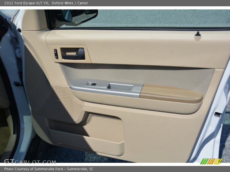 Oxford White / Camel 2012 Ford Escape XLT V6