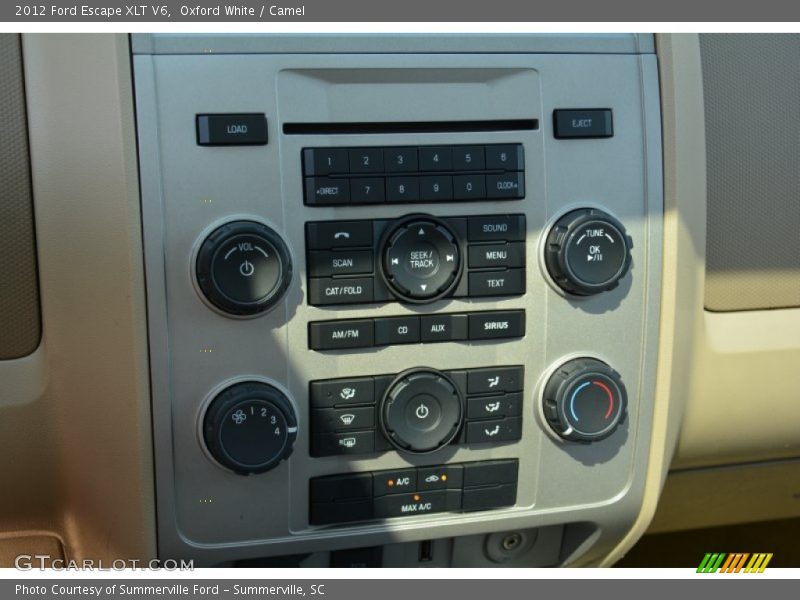 Oxford White / Camel 2012 Ford Escape XLT V6