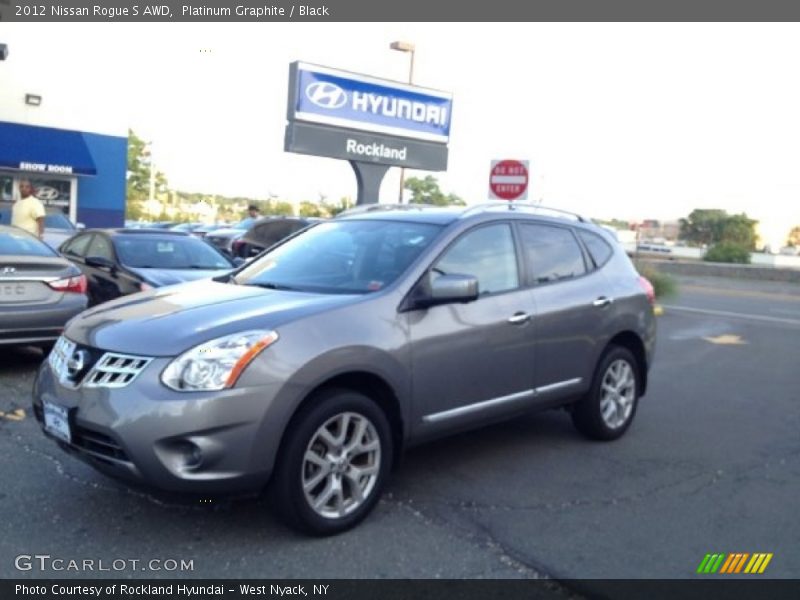 Platinum Graphite / Black 2012 Nissan Rogue S AWD