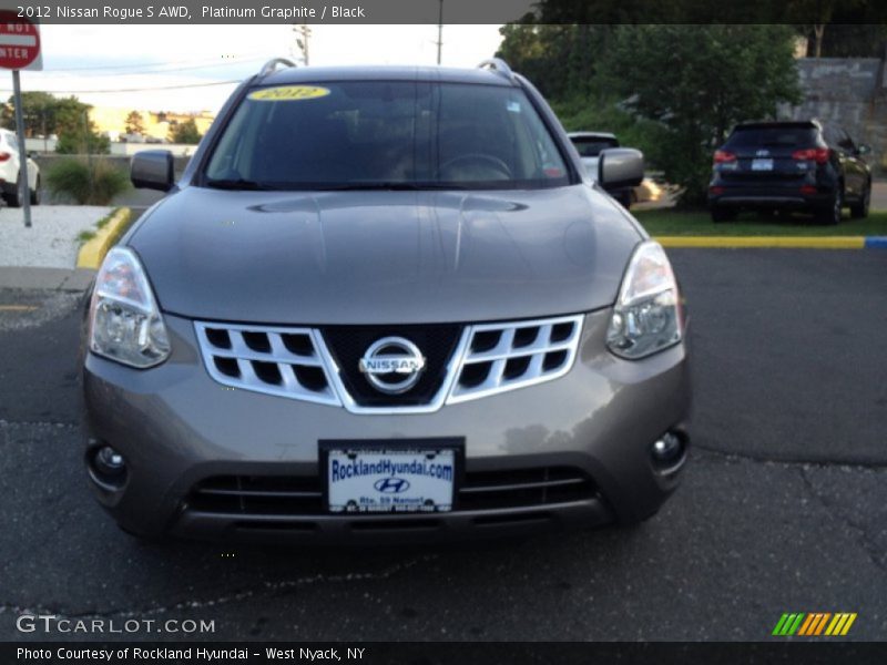 Platinum Graphite / Black 2012 Nissan Rogue S AWD