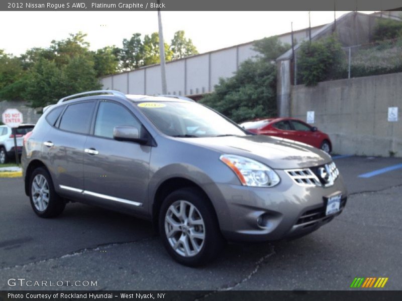 Platinum Graphite / Black 2012 Nissan Rogue S AWD