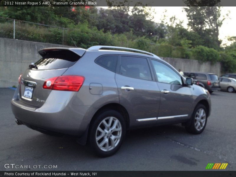 Platinum Graphite / Black 2012 Nissan Rogue S AWD