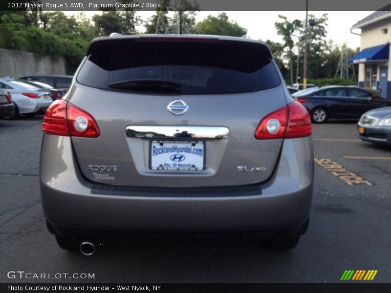 Platinum Graphite / Black 2012 Nissan Rogue S AWD