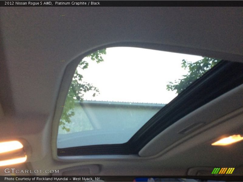Platinum Graphite / Black 2012 Nissan Rogue S AWD