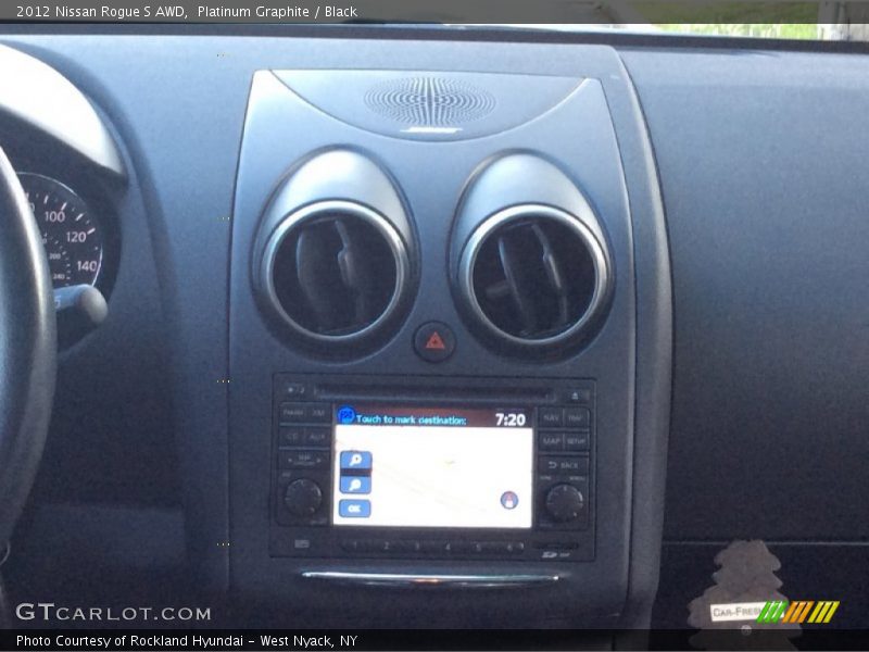 Platinum Graphite / Black 2012 Nissan Rogue S AWD