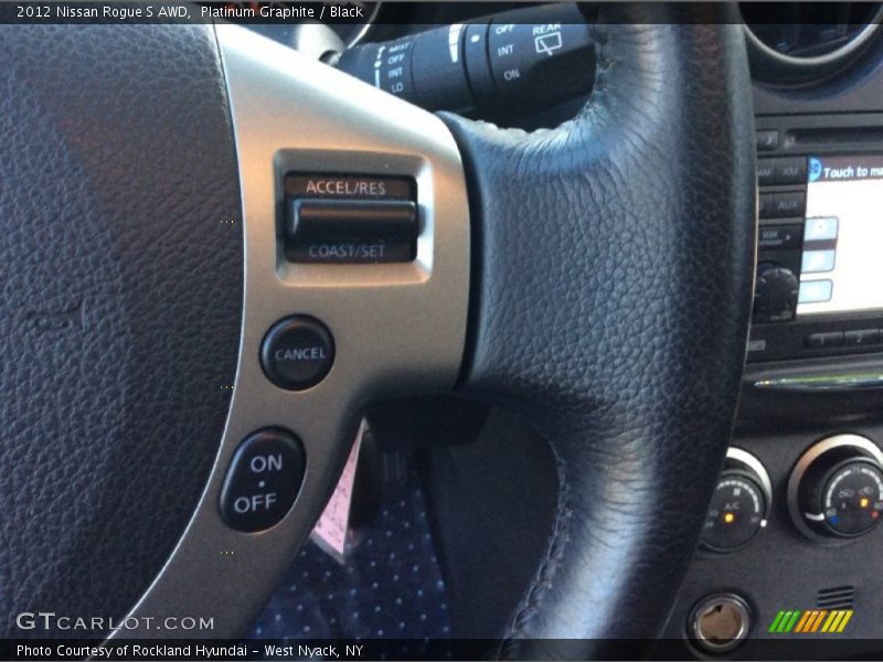 Platinum Graphite / Black 2012 Nissan Rogue S AWD